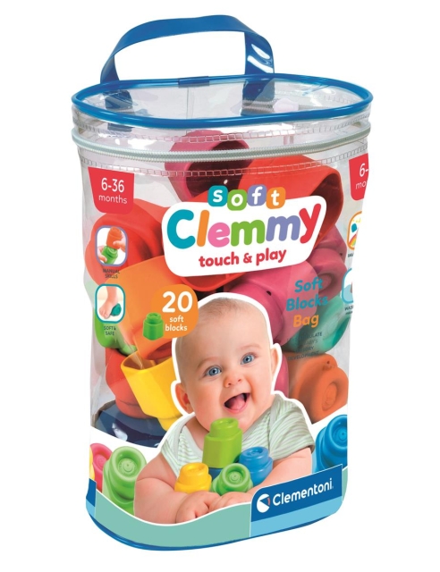 Clementoni Soft Clemmy (set of 20 blocks)