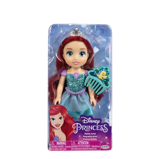 JAKKS Pacific Disney Princess 6 Inch Petite Doll with Comb Ariel