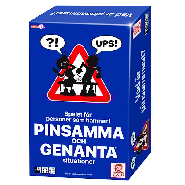 Plasto Spelet för personer som hamnar i PINSAMMA och GENANTA situationer
