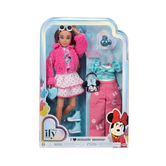 JAKKS Pacific Disney ily 4EVER Fashion Doll with Extra Fashion Inspired by Minnie