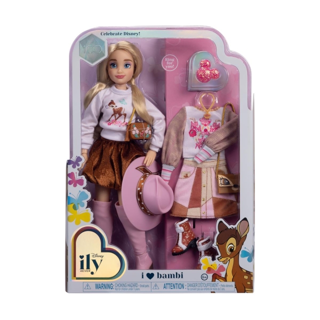 JAKKS Pacific Disney ily 4EVER Fashion Doll with Extra Fashion Inspired by Bambi