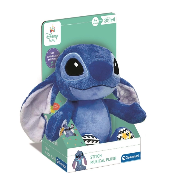 Clementoni Disney Baby Stitch Musical Plush