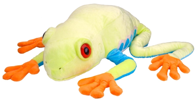 Wild Republic Cuddlekins Jumbo Red-Eyed Tree Frog 76 cm