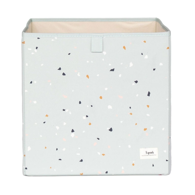 3 Sprouts Storage Box Terrazzo/Green