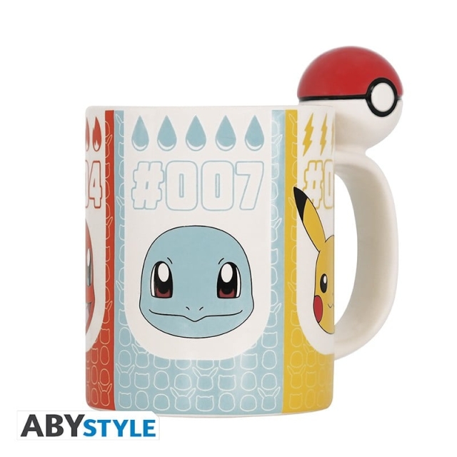 Abysse POKEMON - Mug 3D handle - Pokéball