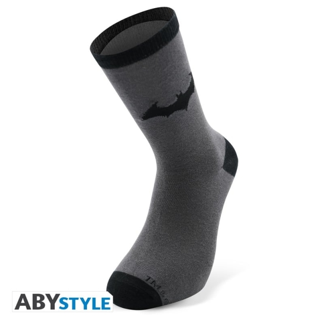 Abysse DC COMICS - Socks - Black & Grey - Batman