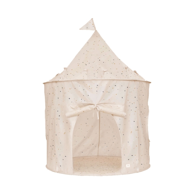 3 Sprouts Playtent - Terrazzo / Almond (ITNTAL)
