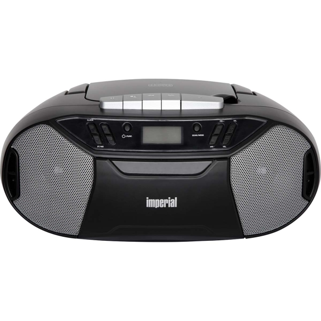 imperial PBB 1 Compacte portable boombox with CD player, cassette deck and FM radio