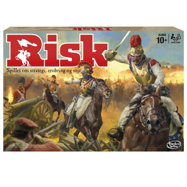 Hasbro Risk - Spillet om strategi, erobring og sejr (DK)