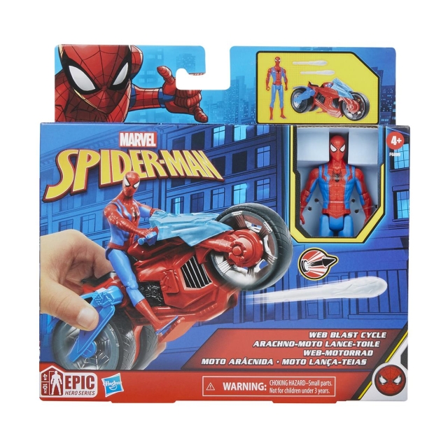 Spider-Man 4 Inch Vehicle and Figure