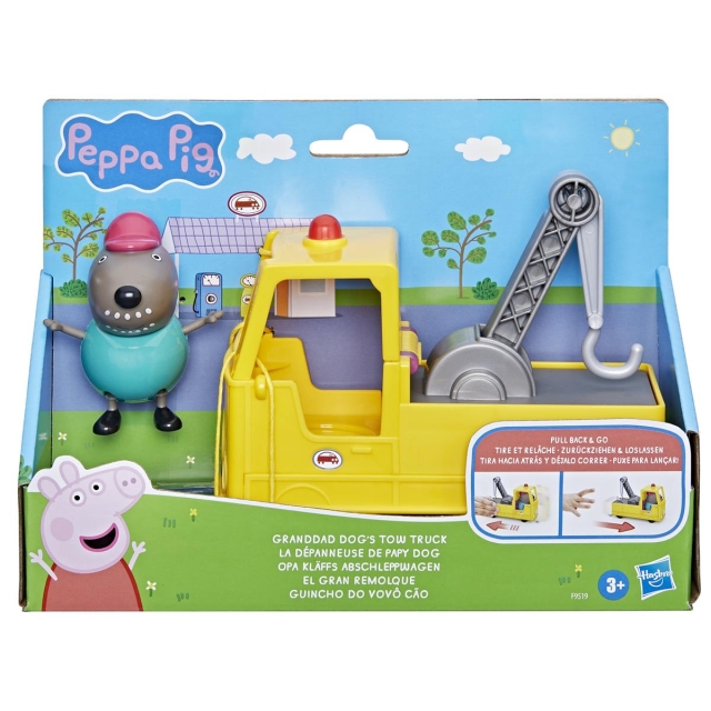 Hasbro Peppa Pig Granddad Dogs Tow Truck