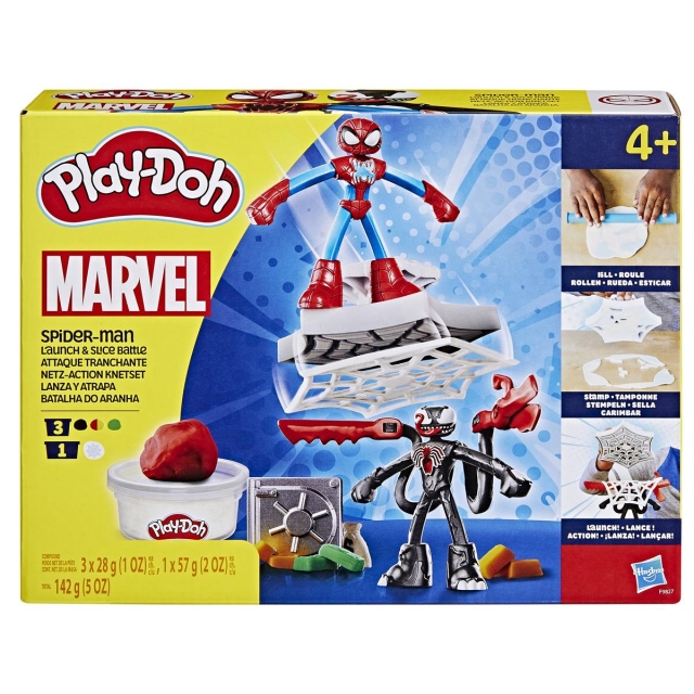 Play-Doh Marvel Spider-Man Launch & Slice Playset