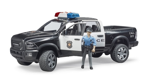Bruder Police Ram with Policeman and Light & Sound Module (02505)