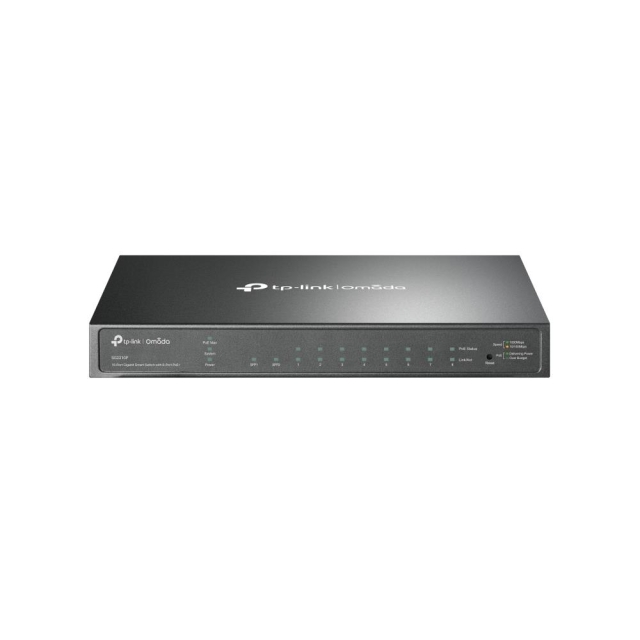 TP-Link | SG2210P | Omada Smart Switch | 8x Port | 1Gbit/s | 61W PoE