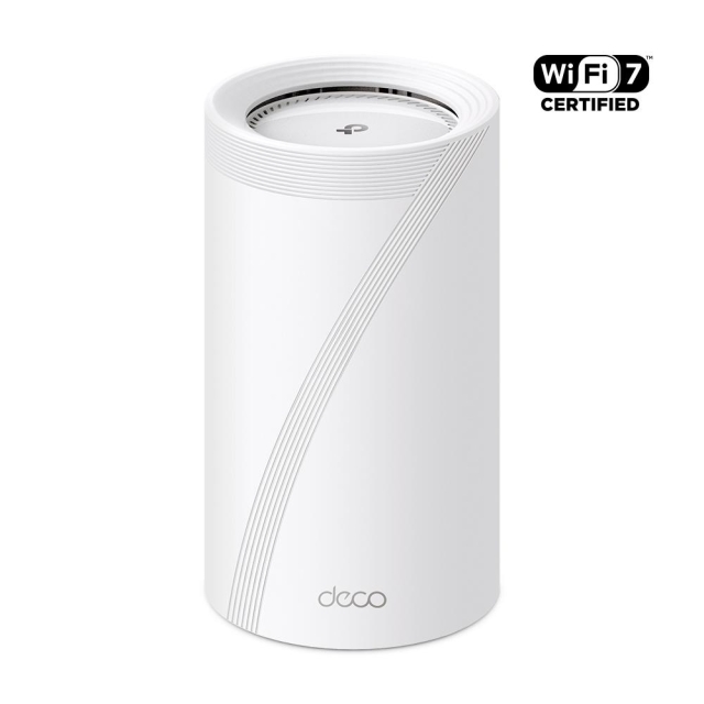 TP-Link Deco BE85 Wi-Fi 7 BE19000 Whole-Home Mesh Wi-Fi System (1-pack)