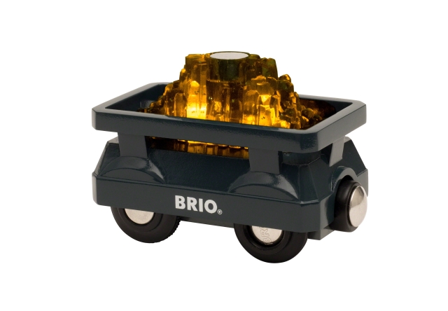 BRIO Light Up Gold Wagon (33896)