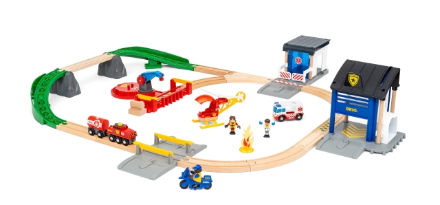 BRIO Rescue Team Train Set - (36025)