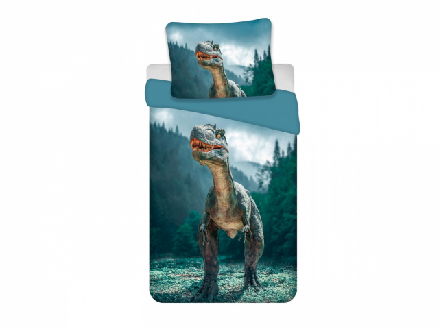 BrandMac Bed Linen - Adult Size - Dino Blue (1000821)