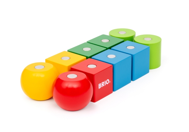 BRIO Magnetic Wooden Blocks - 30435