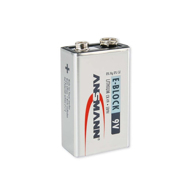 Ansmann 9V battery, 1.5V, 1 piece