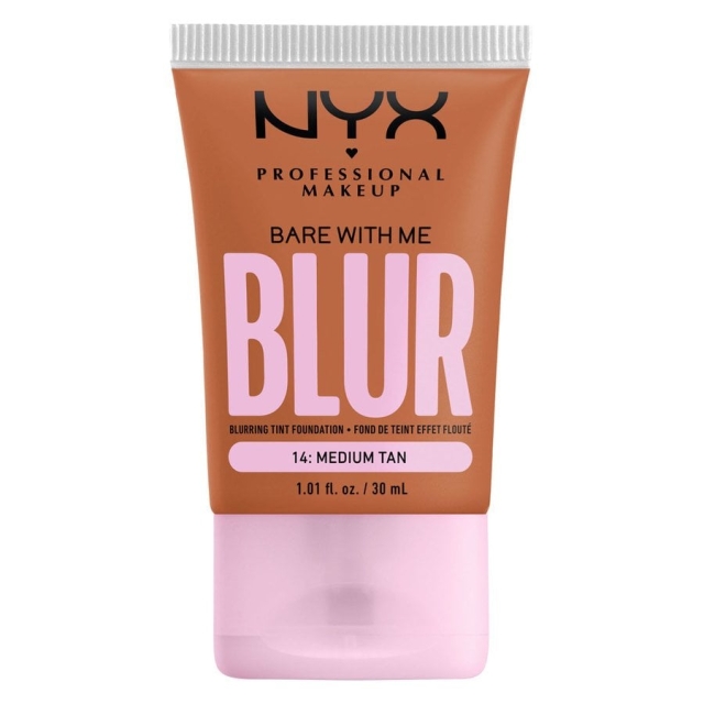 NYX Professional Makeup Bare With Me Blur Tint Foundation 14 Medium Tan
