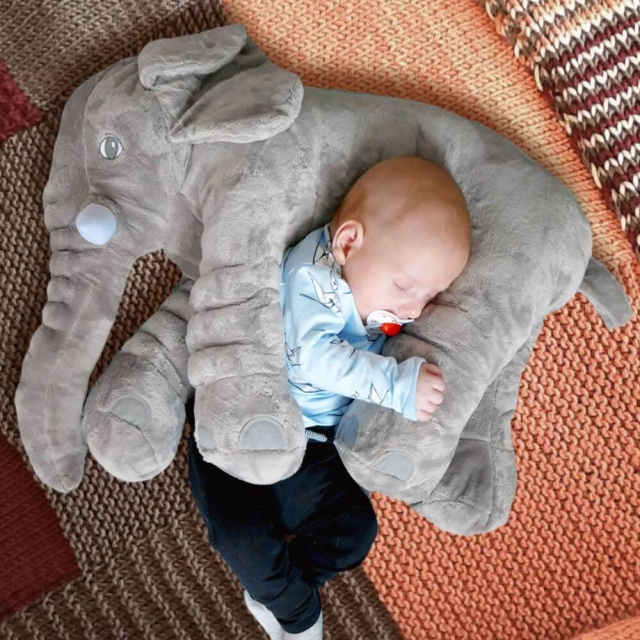 MikaMax Elephant Pillow