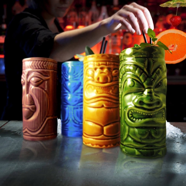 MikaMax Tiki Mugs (04070)