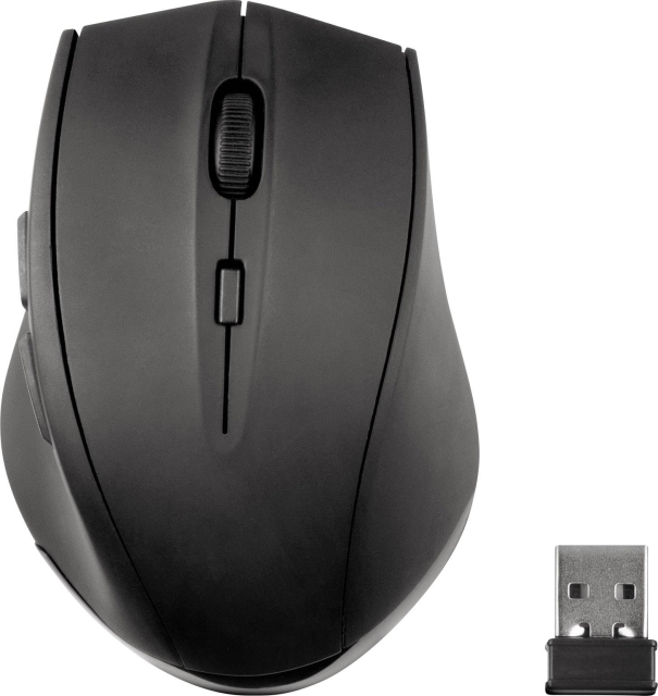 Speedlink Calado Silent Wireless Mouse with USB Nano Receiver - Black