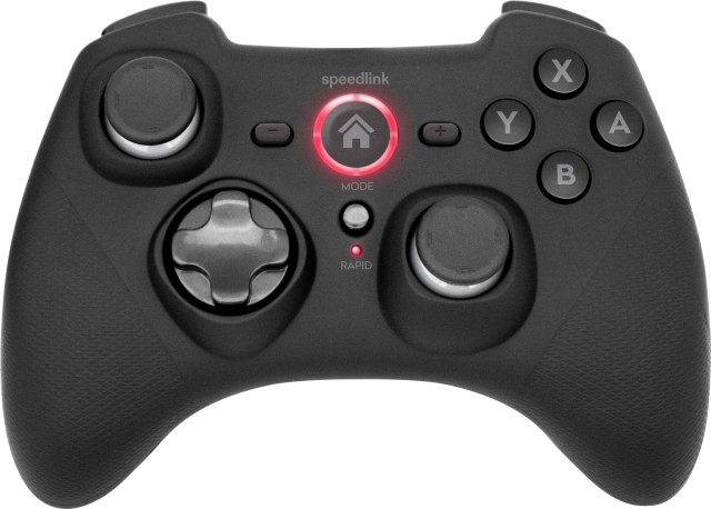 Speedlink RAIT Bluetooth Gamepad - for Nintendo Switch/OLED, rubber-black