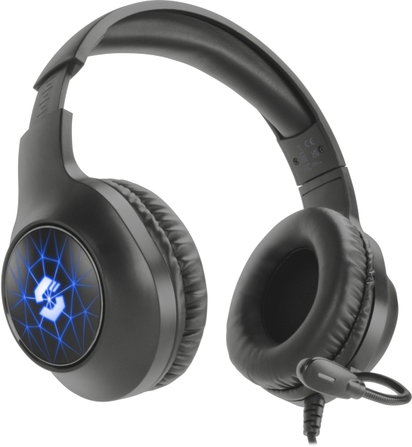 Speedlink VIRTAS Illuminated 7.1 Gaming Headset, black