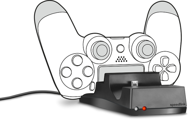 Speedlink JAZZ USB Charger – for PS4, black