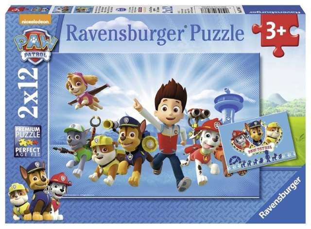 Ravensburger Paw Patrol 2x12p puzzle - (10107586)