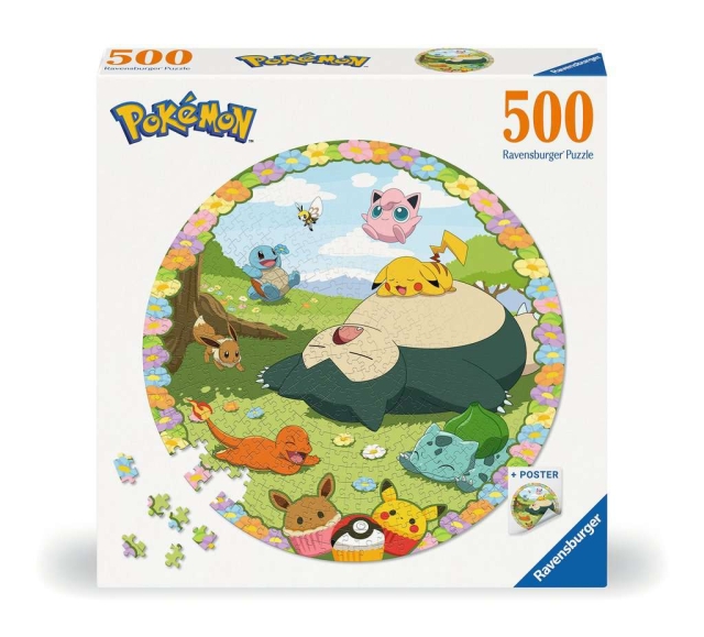 Ravensburger Puzzle Blooming Pokémon 500p