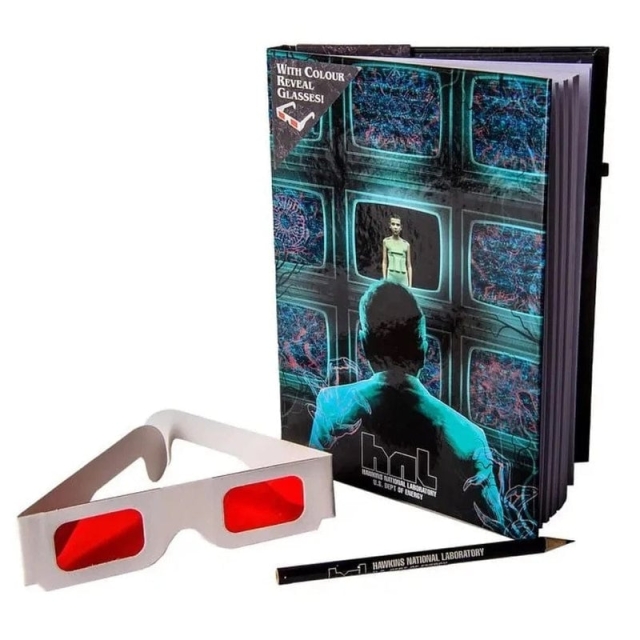 Paladone Hawkins Lab Notebook and Pencil CDU 12