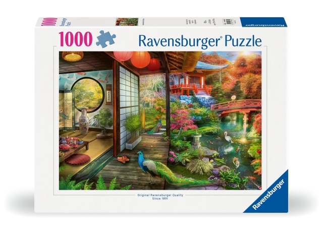 Ravensburger Puzzle Japanese Garden Teahouse Kyoto 1000p (12000635)
