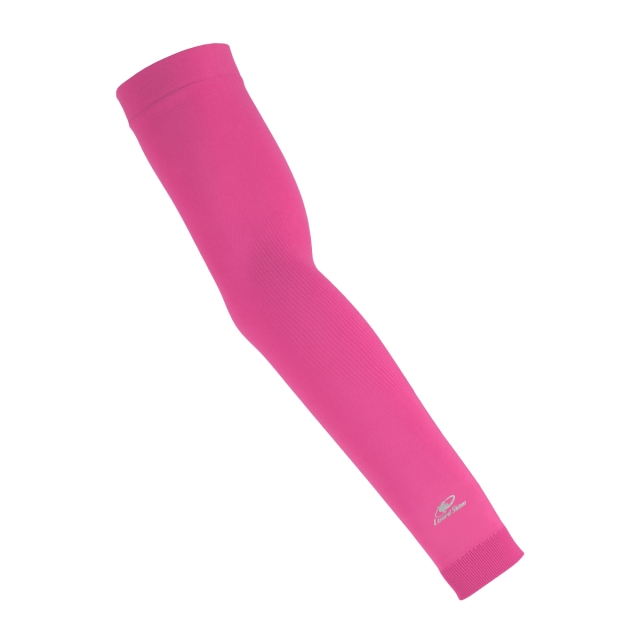 LIZARD SKINS Knit Arm Sleeve - Neon Pink - S/M