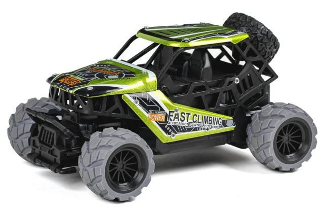 TEC-TOY King Climber R/C 1:18 2,4G 3,7V Li-ion, green (471416)