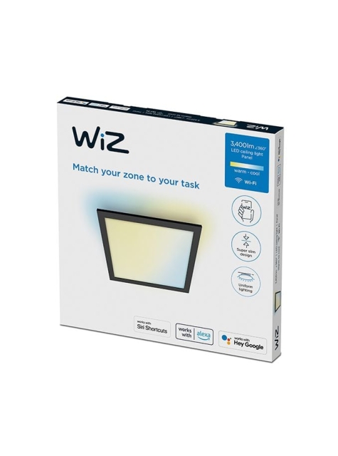 WiZ Panel WiZ Ceiling SQ 36W Black 27-65K TW