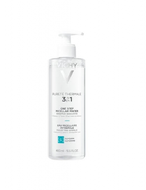 Vichy Pureté Thermale Mineral Micellar Water Face Cleanser 400 ml