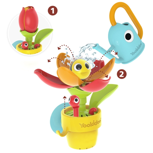Yookidoo Peek-a-Bee Tub Flower - (YO40221)