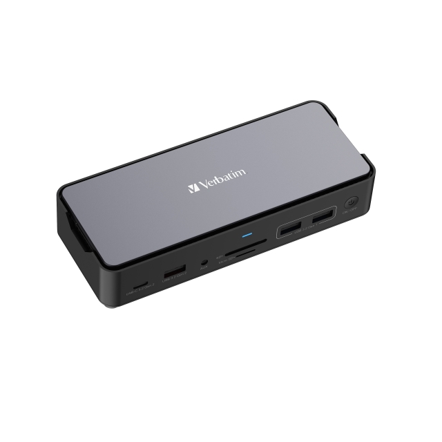 Verbatim USB-C Pro Docking Station 15 Port w/SSD Included CDS-15SSD