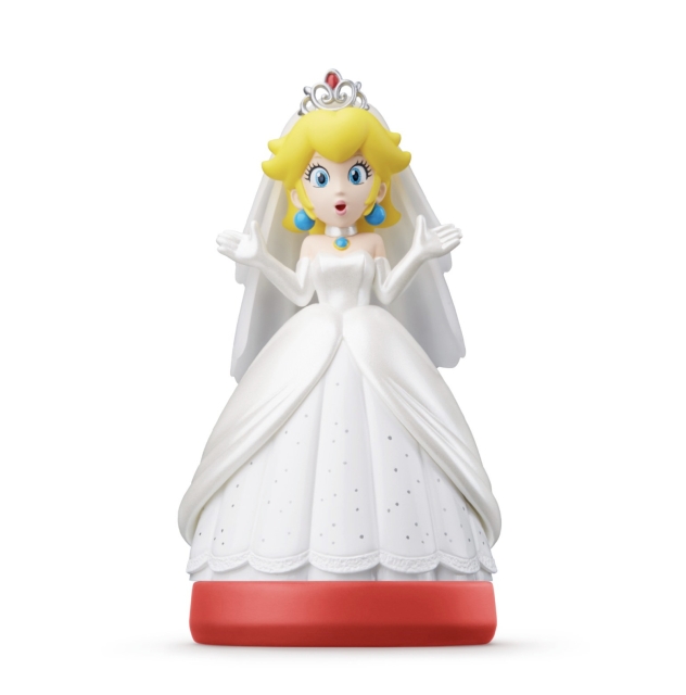 Amiibo Nintendo Amiibo Peach in wedding outfit (Super Mario Collection)