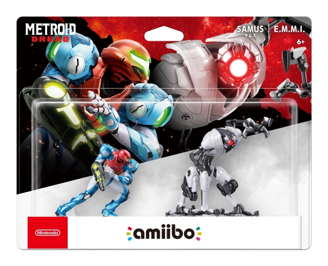 Nintendo Amiibo Samus and E.M.M.I. 2-Pack Set
