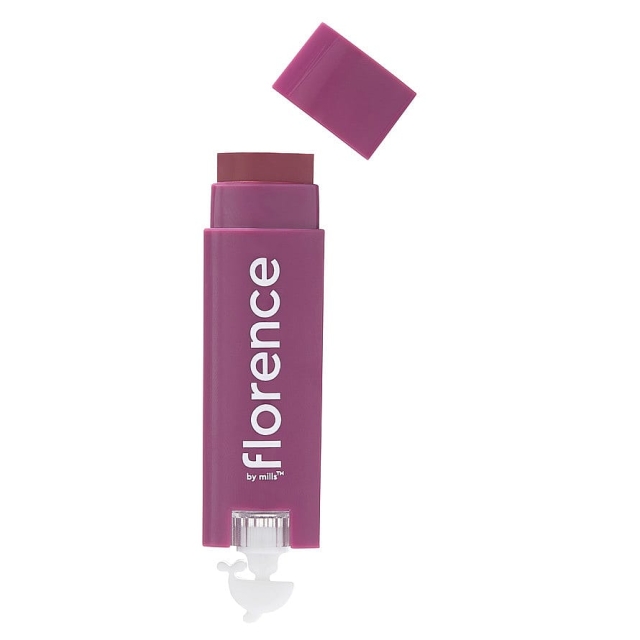Florence by Mills Oh Whale! Clear Lip Balm Plum and Açai Berry