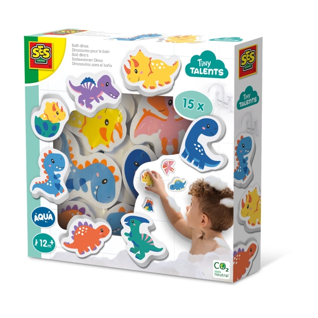 SES Creative Bath Time - Foam Dinosaurs - (S13214)