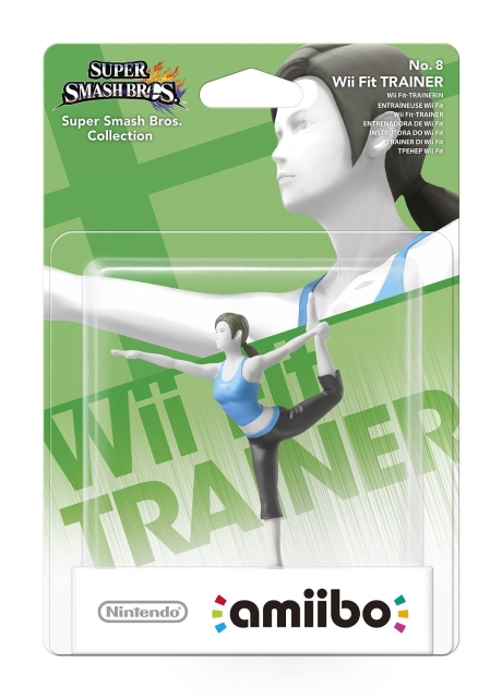 Nintendo Amiibo Figurine Wii Fit Trainer