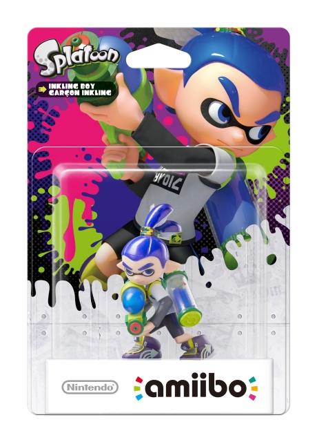 Nintendo Amiibo Figurine Inkling Boy (Splatoon Collection)