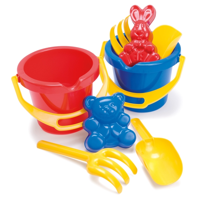 Dantoy Bucket Set in Net, 4 pcs (1429)