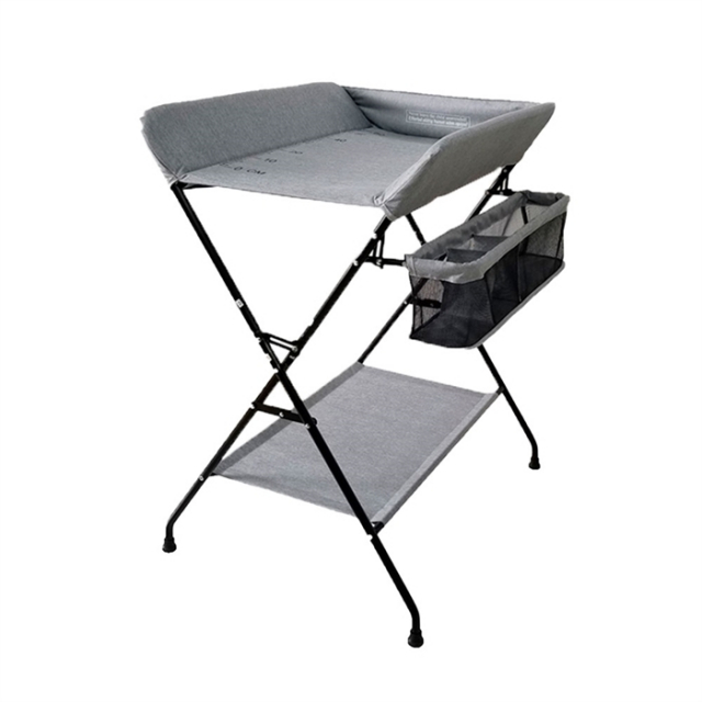 Babytrold Vera II Changing Table - Grey Denim