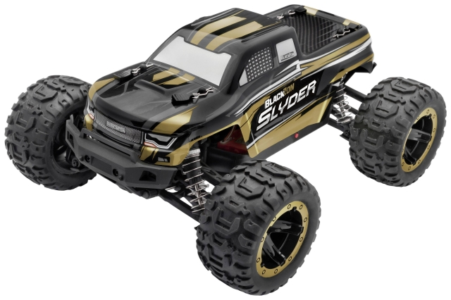 Blackzon Slyder MT 1/16 4WD Electric Monster Truck - Gold (540101)